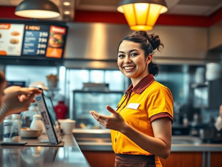 Vagas Abertas Para Atendente de Fast Food
